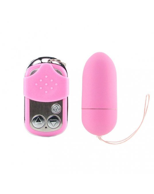 10 Function Remote Control Vibrating Pink Egg