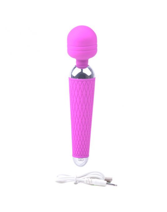 10 Speed Purple Rechargeable Magic Wand