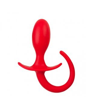 Ass Blaster Butt Plug With Tail Red