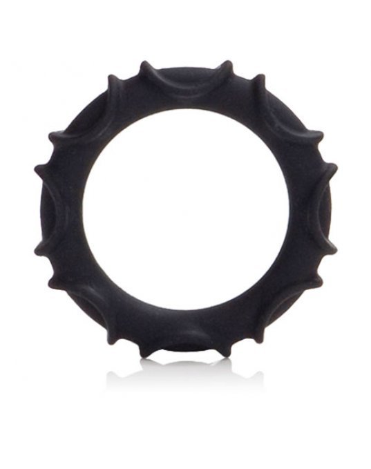 Atlas Silicone Cock Ring Black