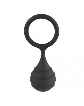 Black Velvet Cock Ring And Weight