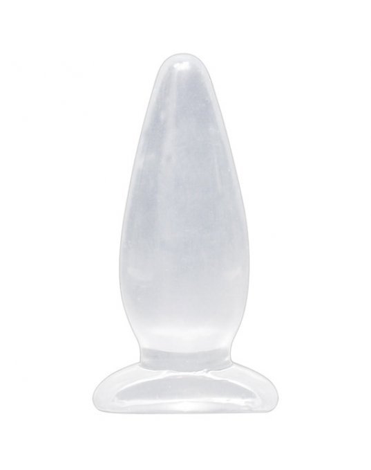 Crystal Clear Medium Butt Plug