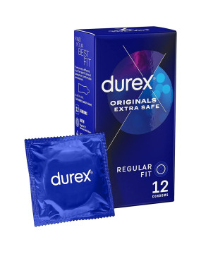 Durex Extra Safe Regular Fit Condoms 12 Pack