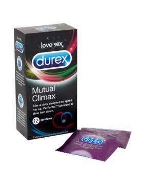 Durex Mutual Climax 12 Pack Condoms