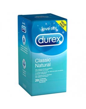 Durex Natural x 20 Condoms