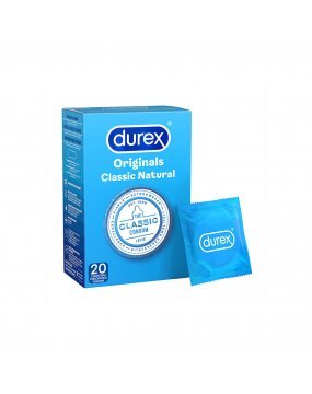 Durex Originals Classic Natural Condoms X20