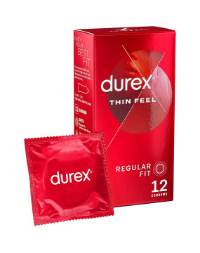 Durex Thin Feel Regular Fit Condoms 12 Pack