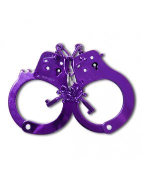 Fetish Fantasy Series Anodized Cuffs Purple