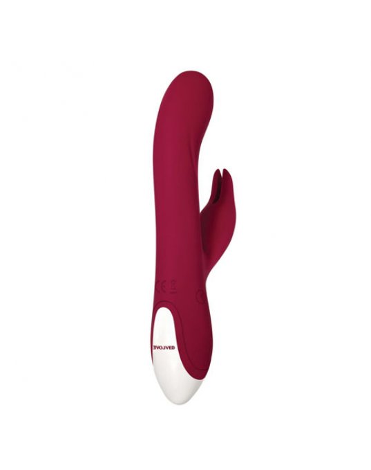 Inflatable Silicone GSpot Bunny Rechargeable Vibe
