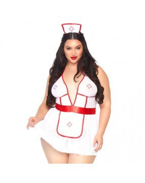 Leg Avenue Roleplay Night Shift Nurse Plus Size UK 18 to 22