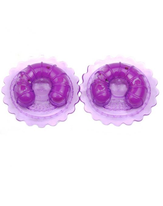 Nipple Vibrators Purple