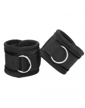 Ouch Velvet And Velcro Wrist Cuffs