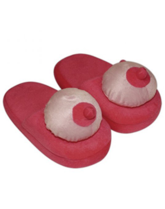 Pink Boob Slippers