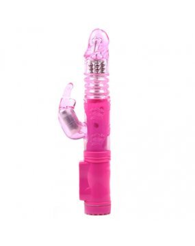 Pink Rabbit Vibrator With Thrusting Motion