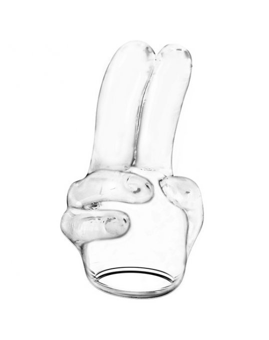 Power Head Double Finger Wand Attachment