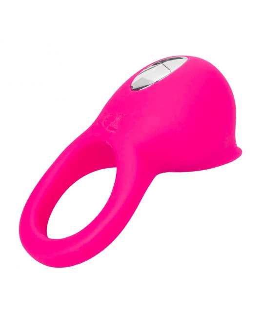 Rechargeable Teasing Tongue Enhancer Cock Ring