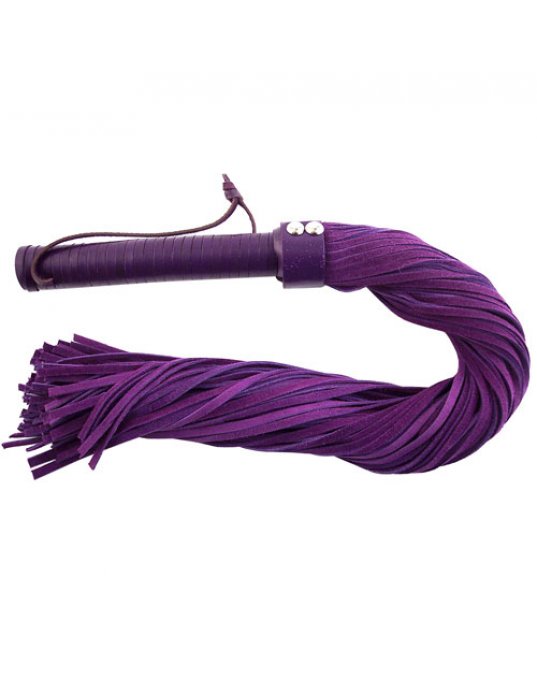 Rouge Garments Purple Suede Flogger