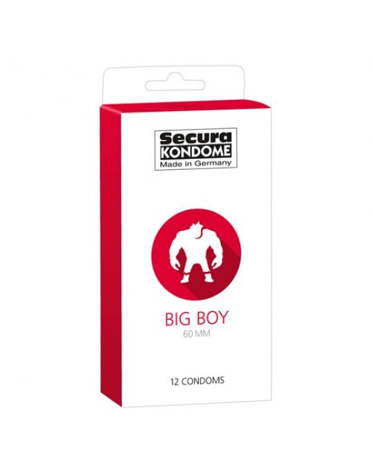 Secura Kondome Big Boy 60MM x12 Condoms