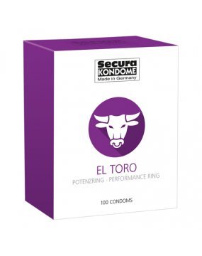 Secura Kondome El Toro Performance Ring x100 Condoms