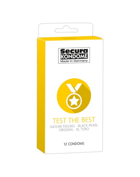 Secura Kondome Test The Best Mixed x12 Condoms