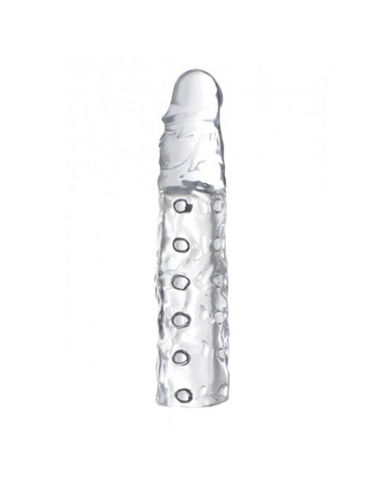 Size Matters 3 Inch Clear Penis Enhancer Sleeve