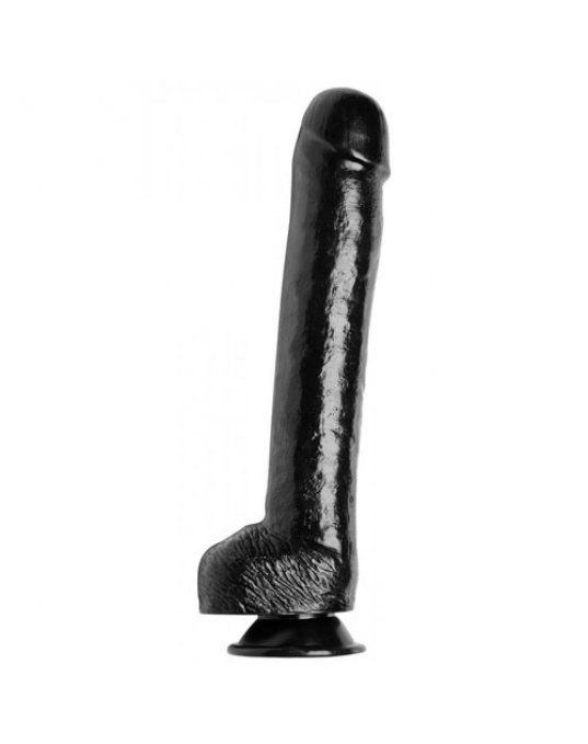 The Black Destroyer Huge Suction Cup Dildo