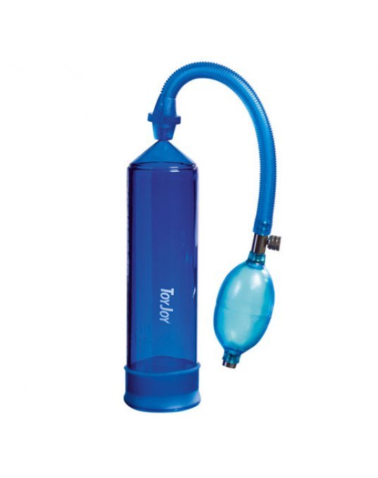 Toy Joy Rock Hard Stimulation Blue Power Penis Pump