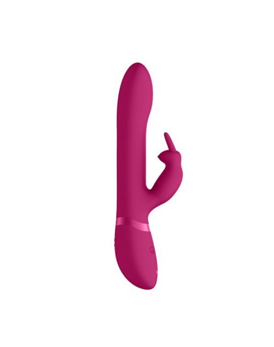 Vive Amoris Pink Rabbit Vibrator With Stimulating Beads