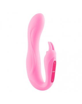 WOW Vibe Waterproof Silicone Rabbit Rocker Pink
