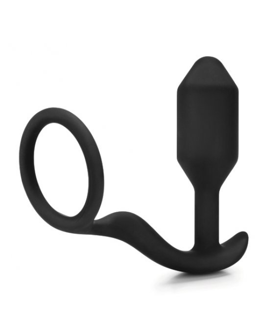 bVibe Snug And Tug Anal Plug And Cock Ring