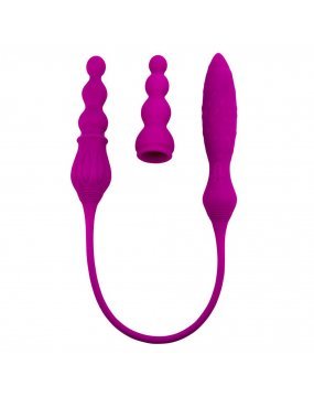 Adrien Lastic Remote Controlled 2X Double Ended Vibrator