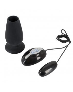 Lust Tunnel Plug with Vibrating Stopper