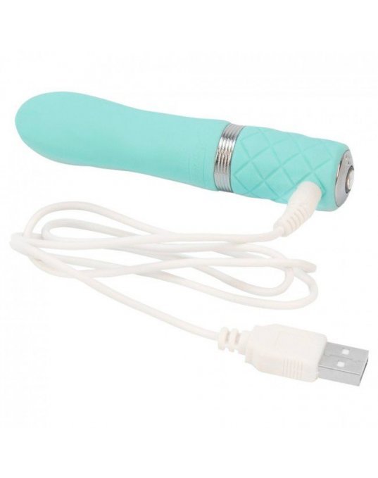 Pillow Talk Flirty Rechargeable Bullet Teal