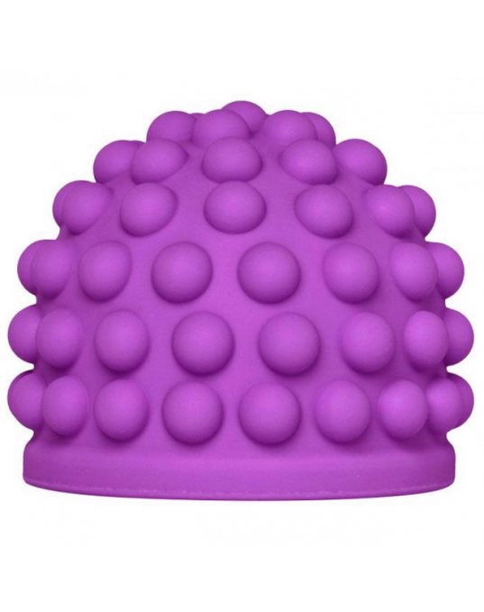 Wand Essentials Purple Massage Bumps Silicone Attachment