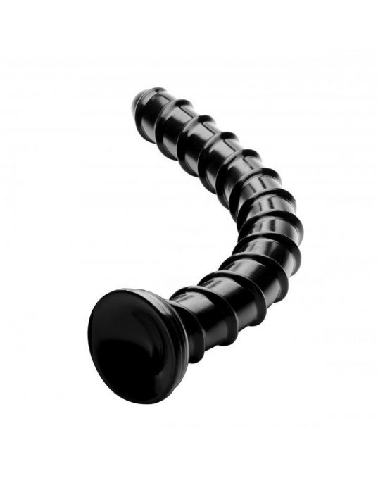 Hosed 18 Inch Swirl Thick Anal Snake Dildo