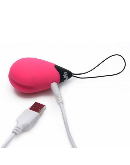 10X Silicone Vibrating Egg Pink