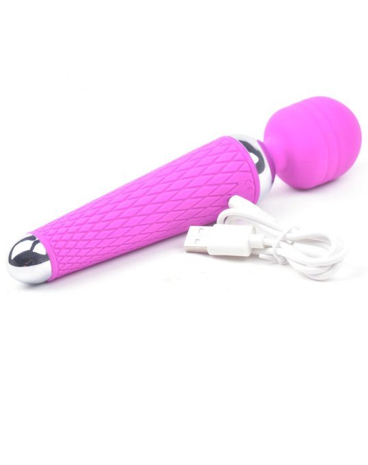 10 Speed Purple Rechargeable Magic Wand