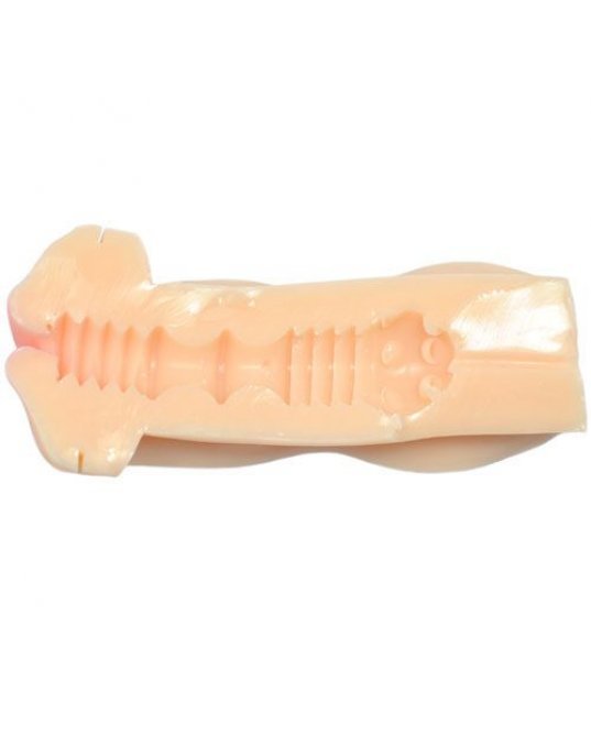 Portable Masturbator With Mouth Opening