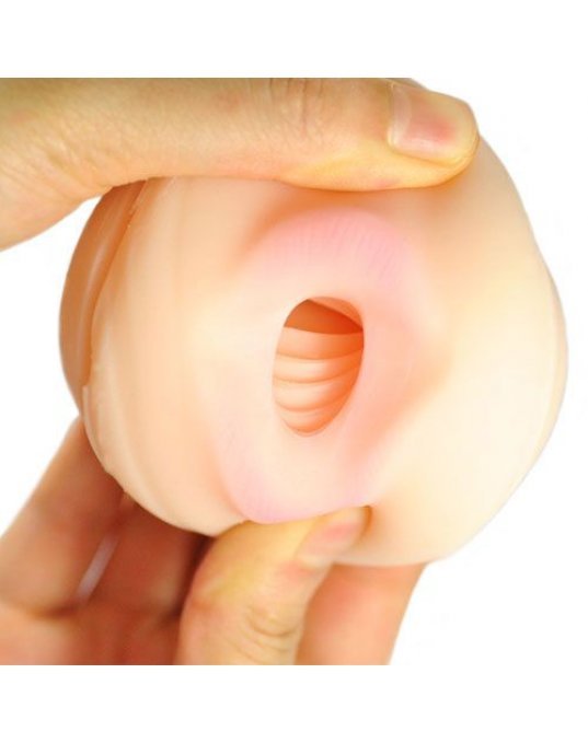 Portable Masturbator With Mouth Opening