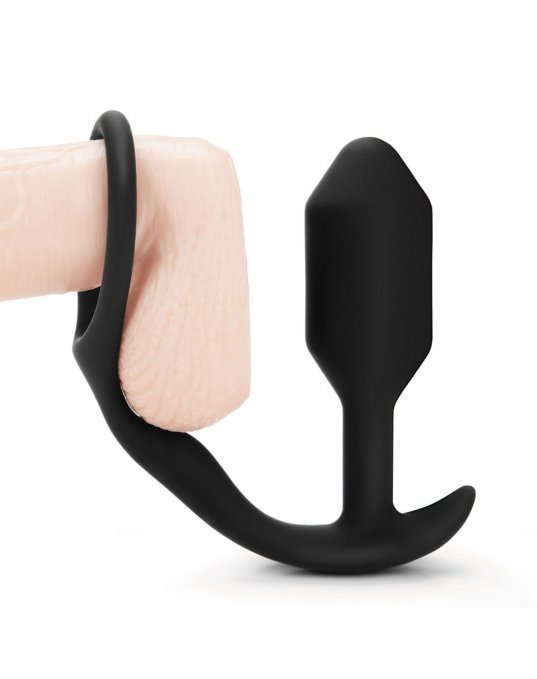 bVibe Snug And Tug Anal Plug And Cock Ring