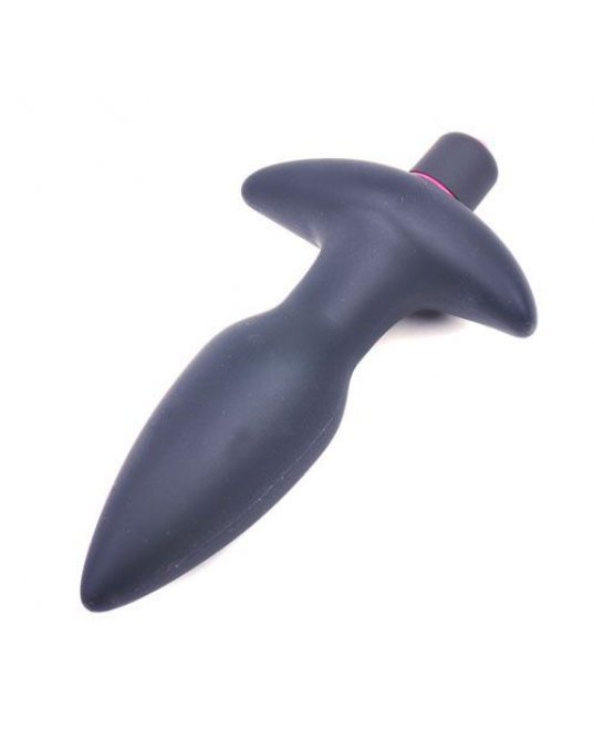 Silicone Butt Plug With Vibrating Bullet