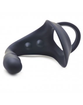 Prostate Massager With Ball Stretcher Cockring