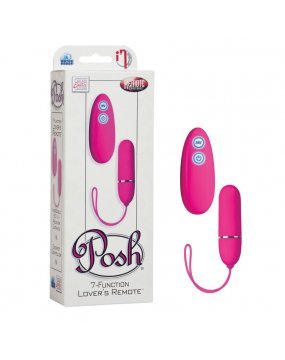 Posh 7 Function Lovers Remote Bullet