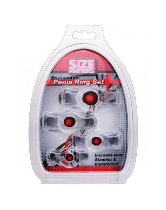 Size Matters Endurance Penis Ring Set