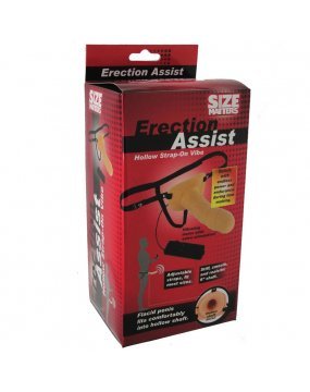 Size Matters Erection Assist Vibrating Hollow Strap On