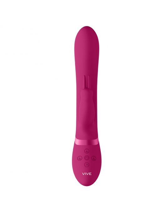 Vive Amoris Pink Rabbit Vibrator With Stimulating Beads