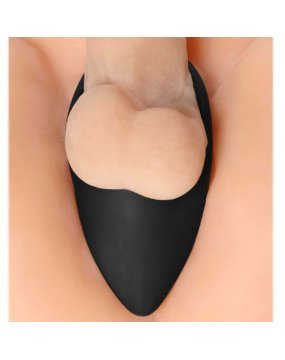 Taint Teaser Silicone Cock Ring And Taint Stimulator 2 Inch