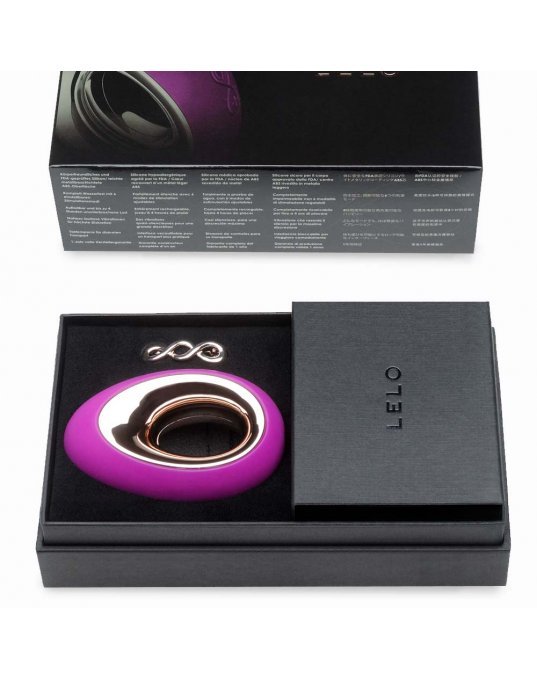 Lelo Alia Deep Rose Luxury Waterproof Rechargeable Massager