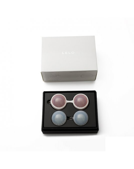 Lelo Luna Beads Pink and Blue