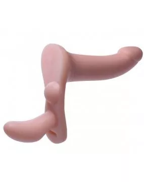Plena II Double Penetration Strap On